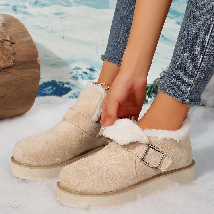 FrostyStep™ | Bottines fourrées ultra cosy pour un hiver stylé