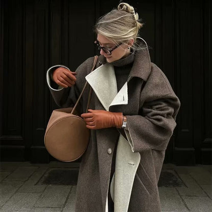 Manteau Long Style Élégant pour Femme